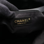 Chanel Tote New Travel Line GM Black Leather GM — view 4