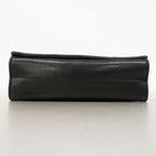 Chanel Shoulder Bag Quilted Lambskin Black Gold — view 3