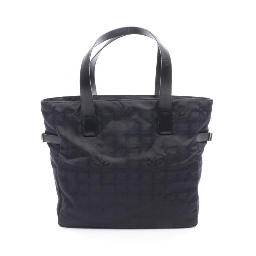 Chanel Tote New Travel Line GM Black Leather GM