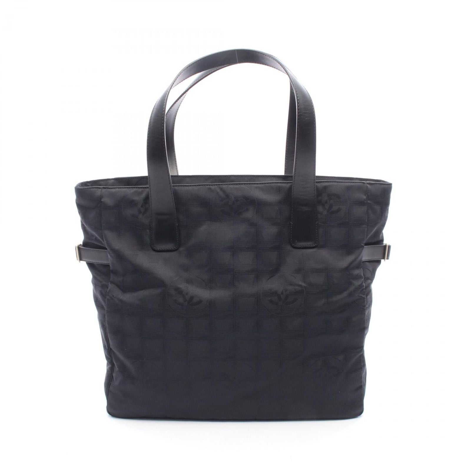 Chanel Tote New Travel Line GM Black Leather GM