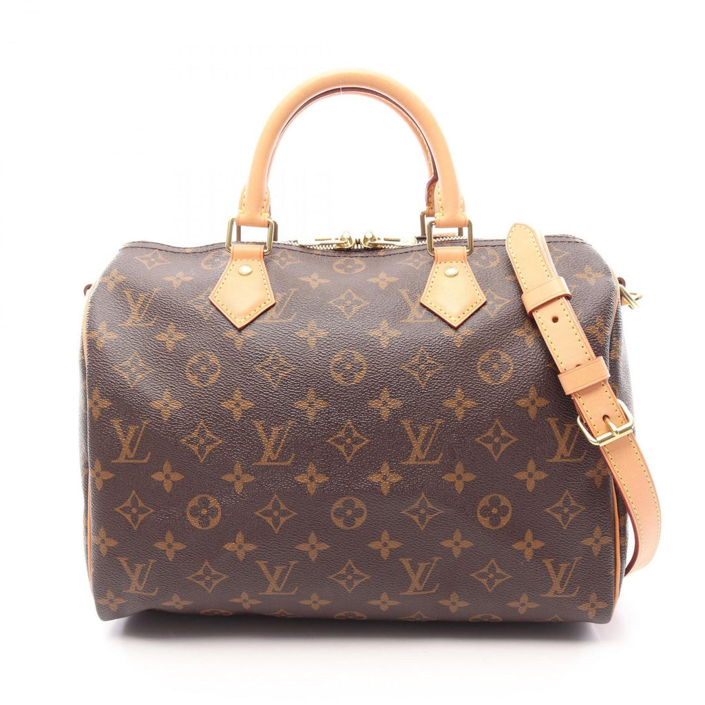 Louis Vuitton Handbag Speedy Bandouliere 30 Monogram 2-Way Canvas Leather