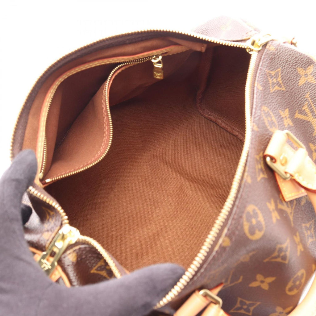 Louis Vuitton Handbag Speedy Bandouliere 30 Monogram 2-Way Canvas Leather — view 3