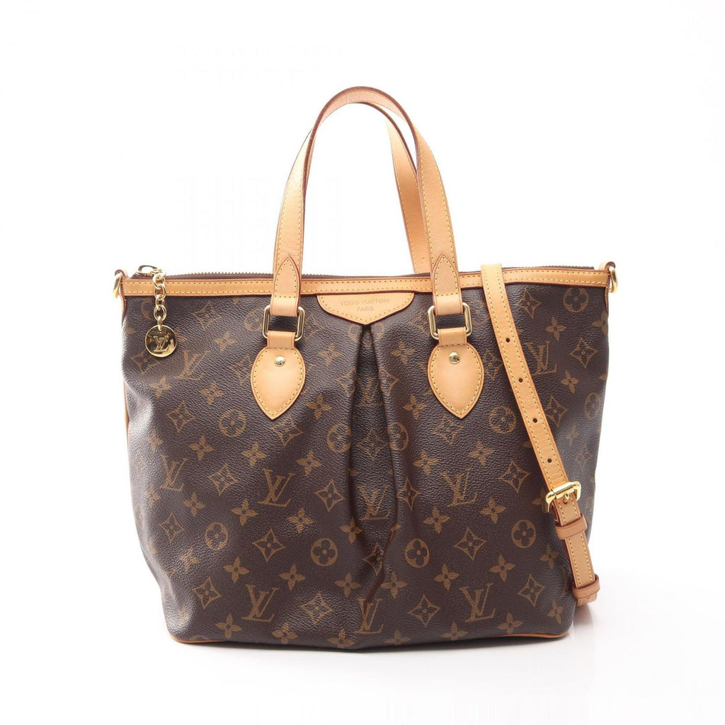 Louis Vuitton Handbag Palermo PM Monogram 2-Way Canvas Leather