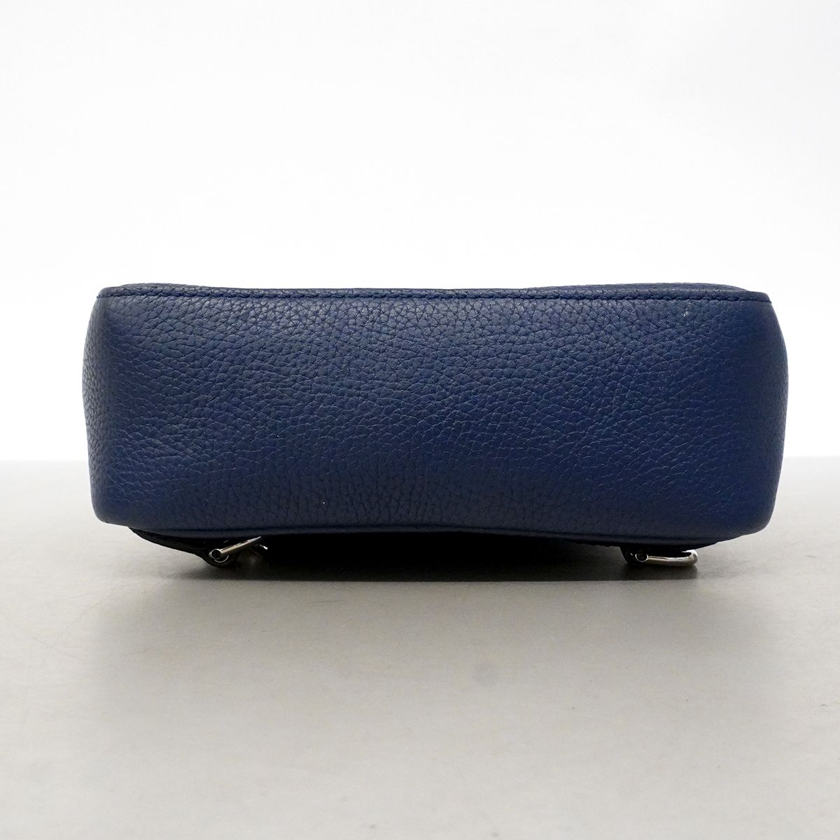 Gucci Belt Bag Jumbo GG Leather Blue Silver — view 3