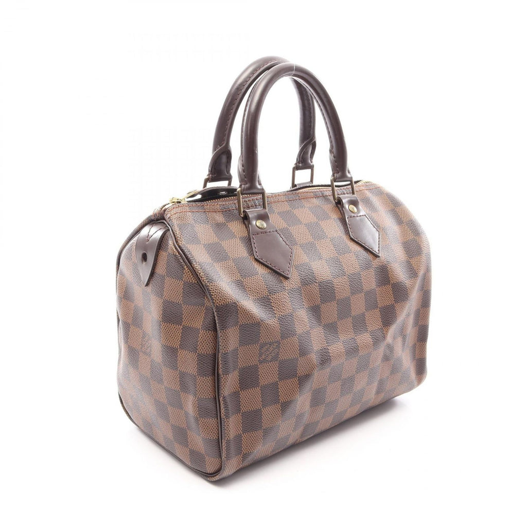 Louis Vuitton Handbag Speedy 25 Damier Ebene Canvas Leather — view 2
