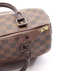 Louis Vuitton Handbag Speedy 25 Damier Ebene Canvas Leather — view 6