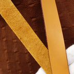 Hermes Tote Amedabaka Badu Posh Canvas Brown Gold — view 7