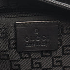 Gucci Handbag Bamboo 002 Black Suede Leather Handle — view 4
