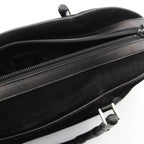 Gucci Handbag Bamboo 002 Black Suede Leather Handle — view 5