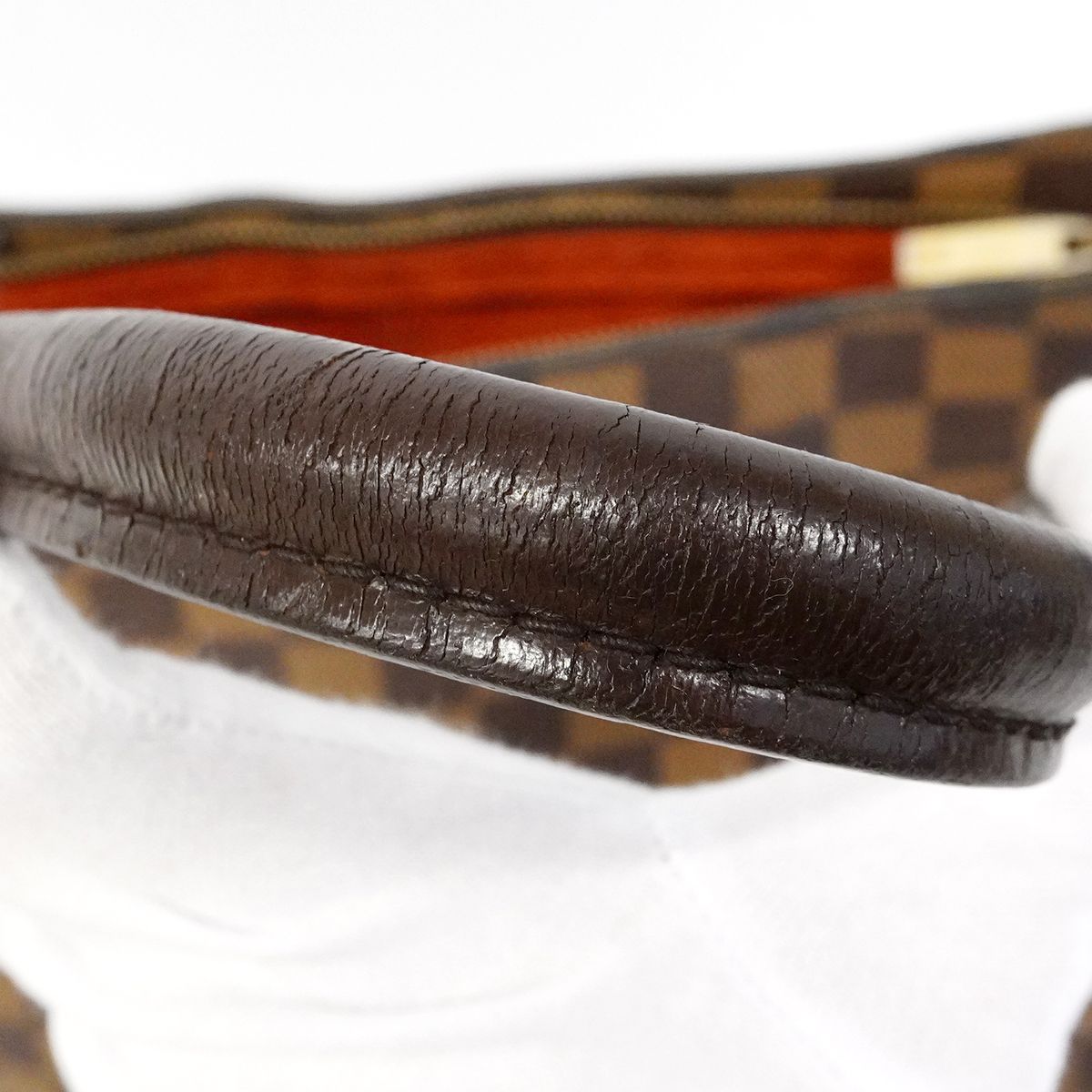 Louis Vuitton Shoulder Bag Damier Looping GM Ebene — view 8