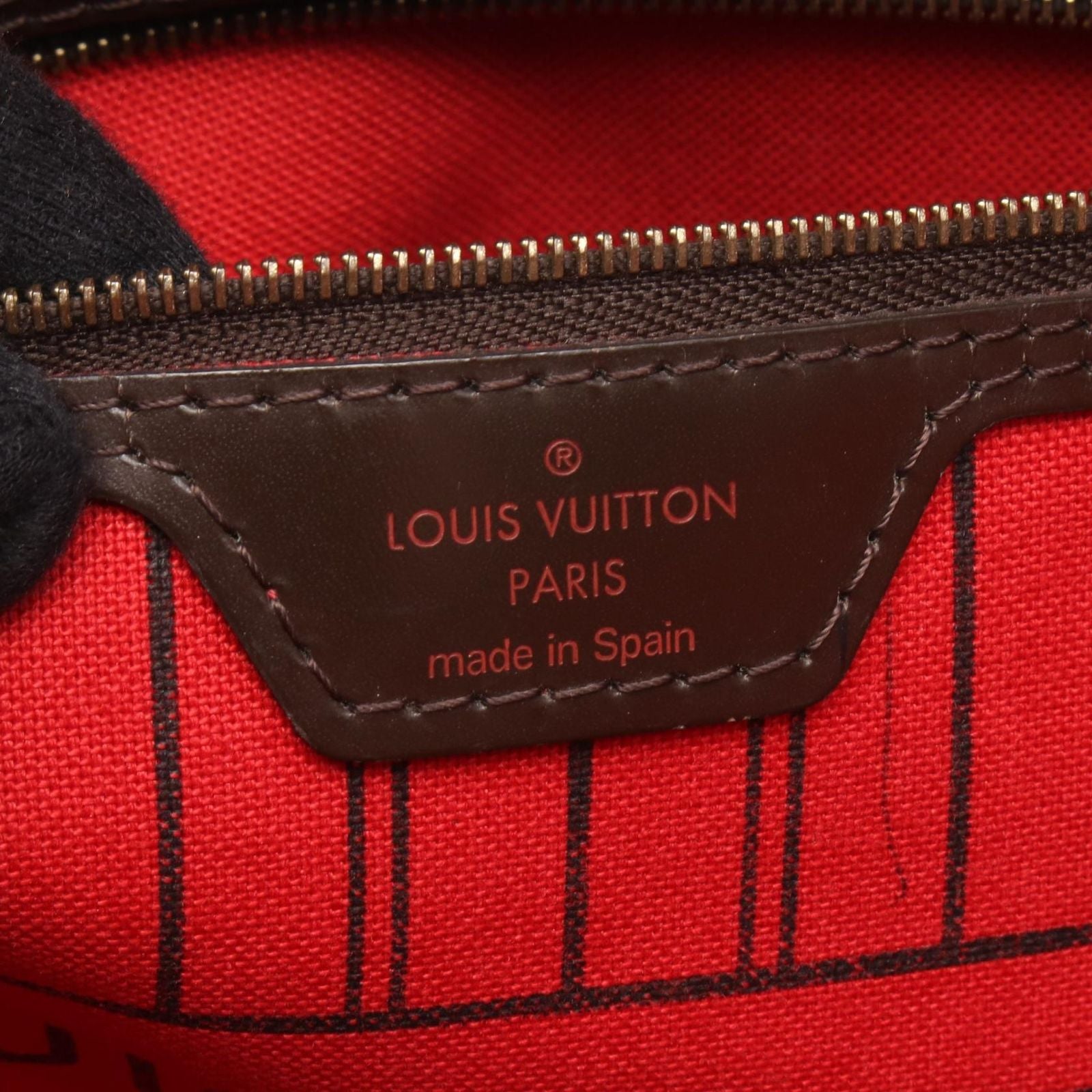 Louis Vuitton Tote Neverfull MM Canvas Leather — view 4
