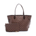 Louis Vuitton Tote Neverfull MM Canvas Leather
