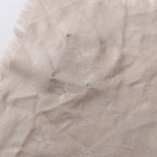 Louis Vuitton Shawl Monogram Gray Silk Scarf — view 7