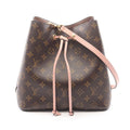 Louis Vuitton Shoulder Bag Neo Noe Rose Poudre Canvas Leather