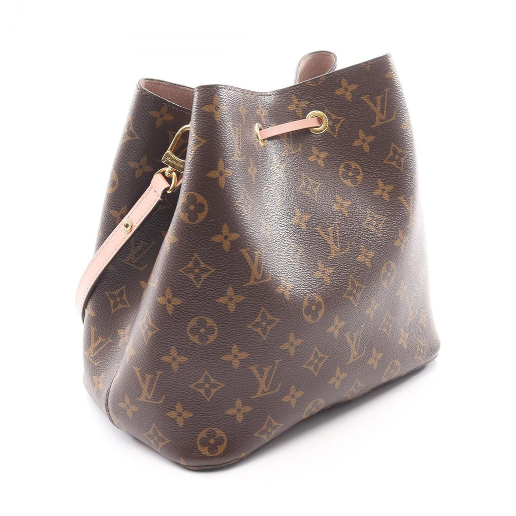 Louis Vuitton Shoulder Bag Neo Noe Rose Poudre Canvas Leather — view 2