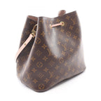 Louis Vuitton Shoulder Bag Neo Noe Rose Poudre Canvas Leather — view 2