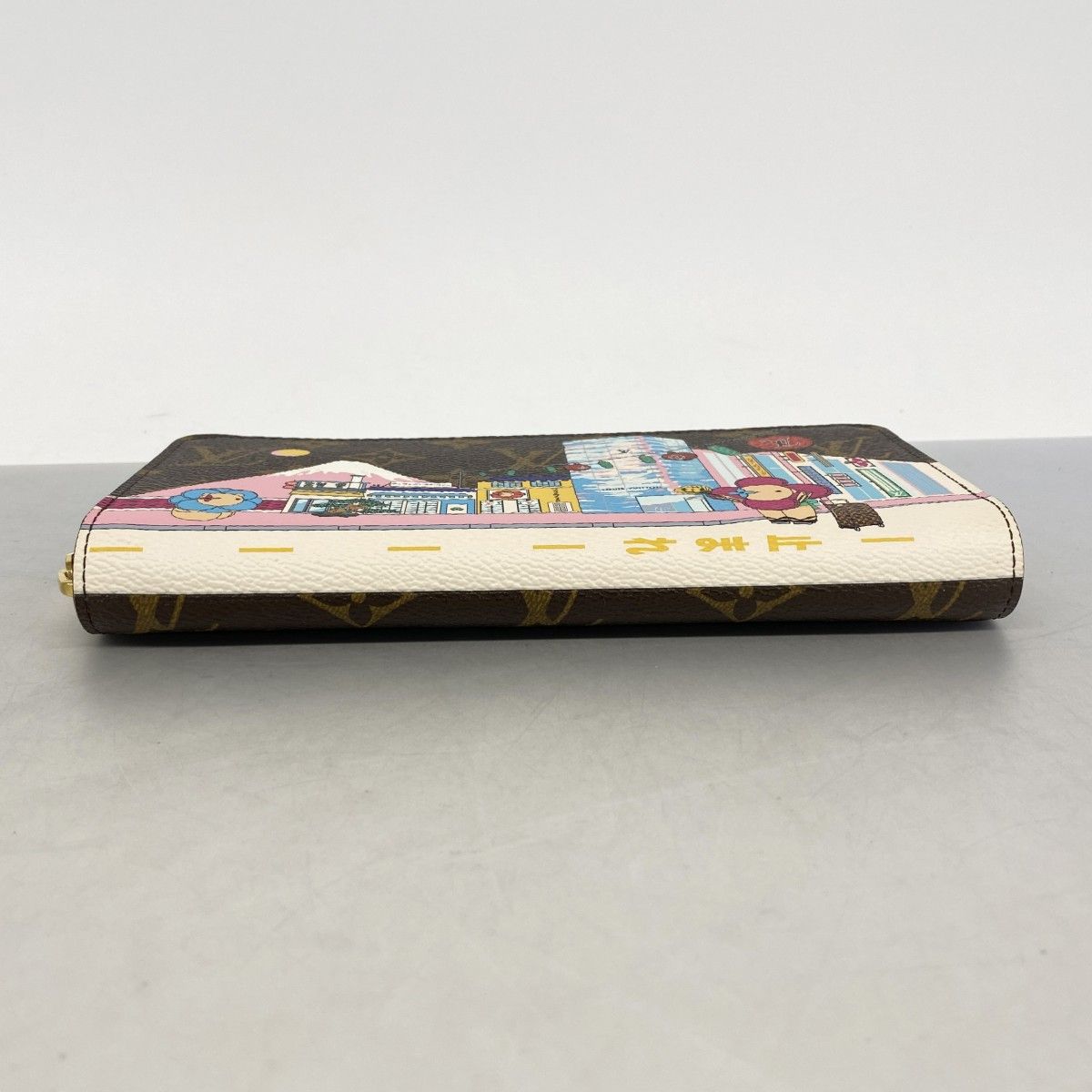 Louis Vuitton Wallet Monogram Vivienne Zippy Brown — view 2