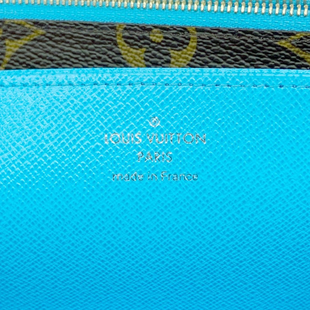 Louis Vuitton Wallet Monogram Vivienne Zippy Brown — view 4