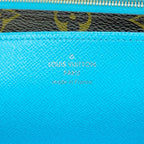 Louis Vuitton Wallet Monogram Vivienne Zippy Brown — view 4