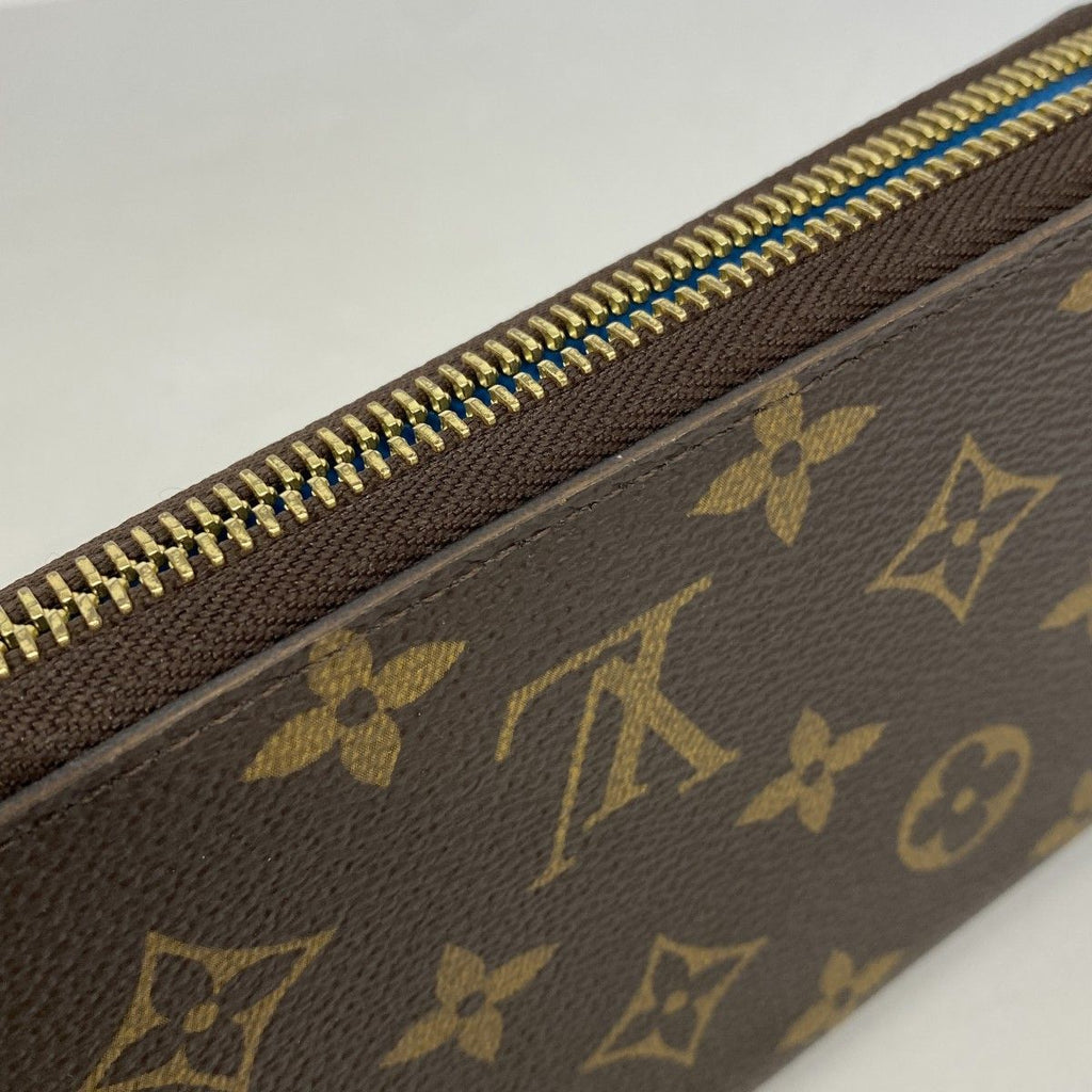 Louis Vuitton Wallet Monogram Vivienne Zippy Brown — view 7