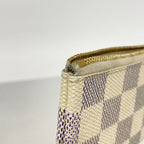 Louis Vuitton Coin Case Damier Azur Pochette Cles White — view 6