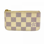 Louis Vuitton Coin Case Damier Azur Pochette Cles White