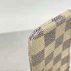 Louis Vuitton Coin Case Damier Azur Pochette Cles White — view 5