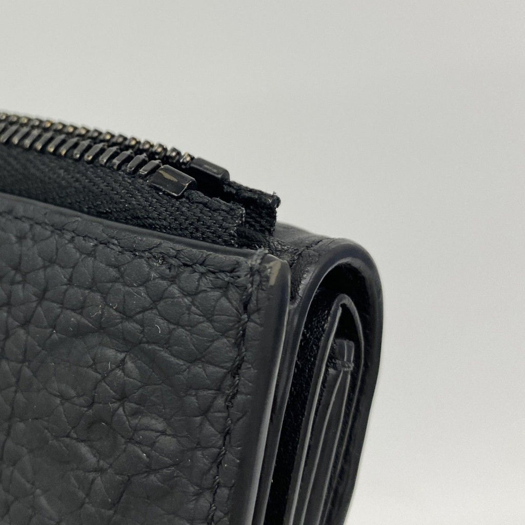 Louis Vuitton Trifold Wallet Monogram Empreinte Portefeuille Pilot Noir — view 8