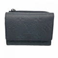 Louis Vuitton Trifold Wallet Monogram Empreinte Portefeuille Pilot Noir