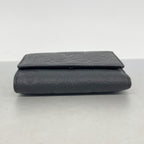 Louis Vuitton Trifold Wallet Monogram Empreinte Portefeuille Pilot Noir — view 2