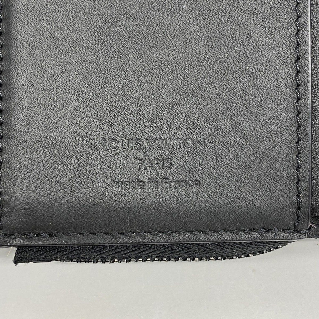 Louis Vuitton Trifold Wallet Monogram Empreinte Portefeuille Pilot Noir — view 4