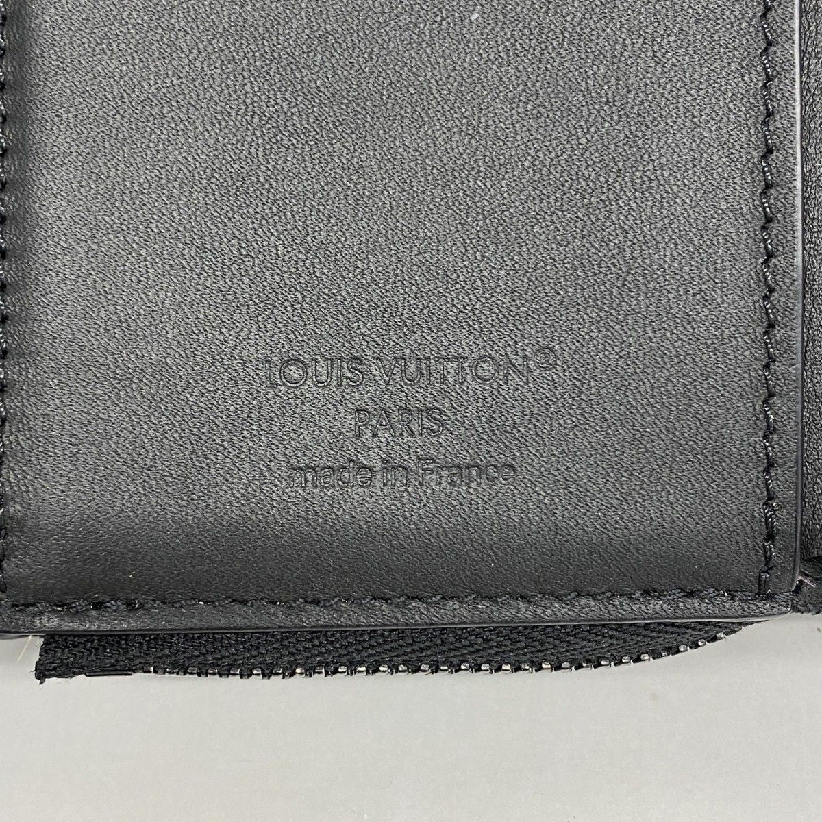 Louis Vuitton Trifold Wallet Monogram Empreinte Portefeuille Pilot Noir — view 4