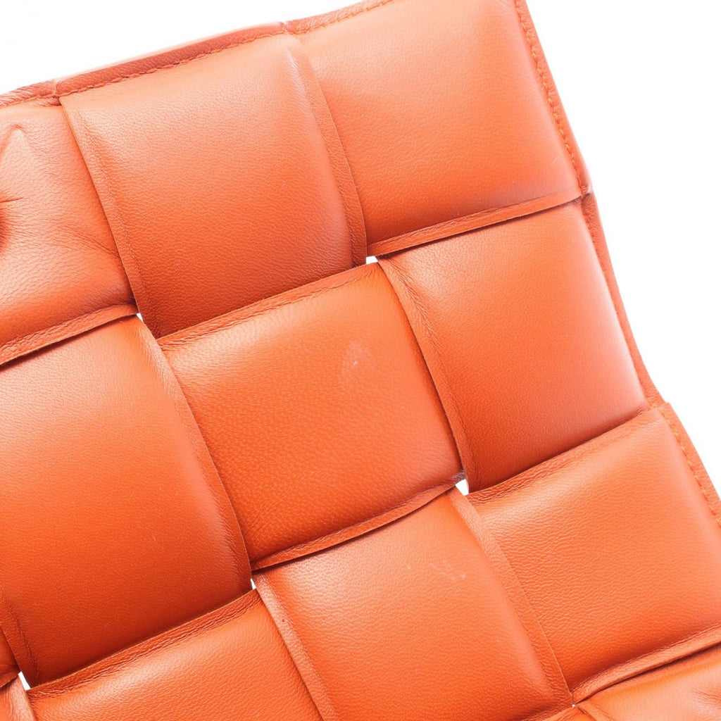 Bottega Veneta Shoulder Bag the Chain Cassette Orange Leather — view 5