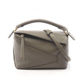 Loewe Handbag Puzzle Edge Mini 2-Way Dark Khaki Leather