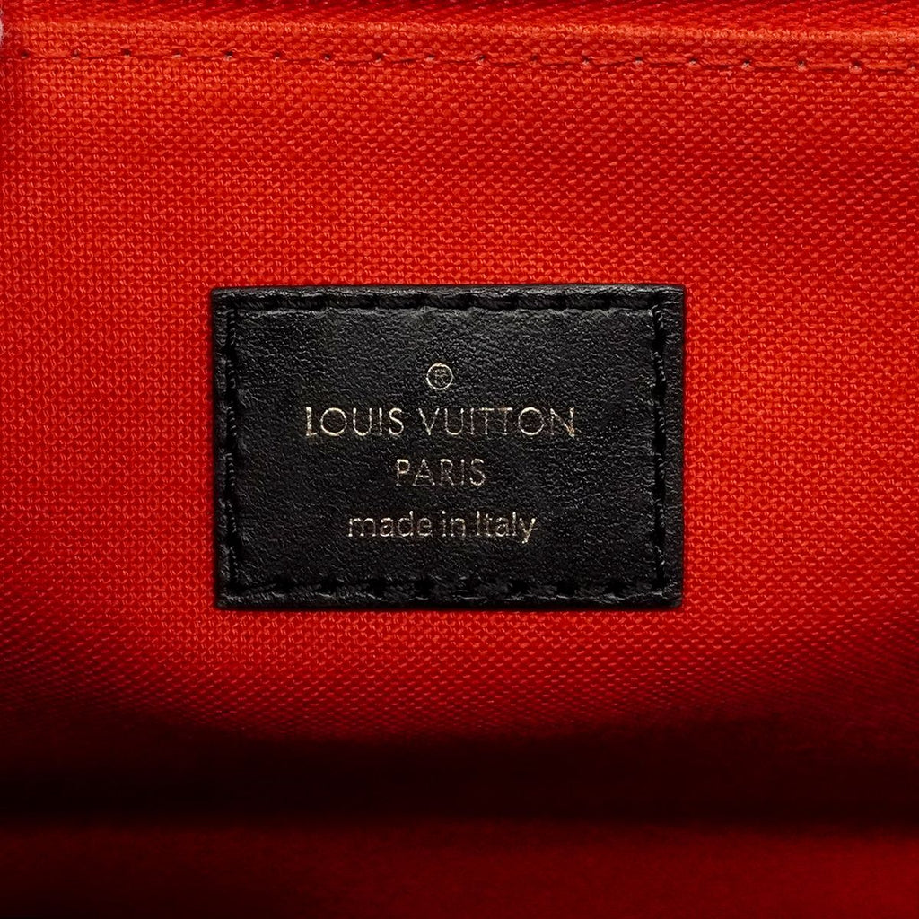 Louis Vuitton Handbag Monogram Giant Reverse On The Go PM Brown 2-Way — view 5