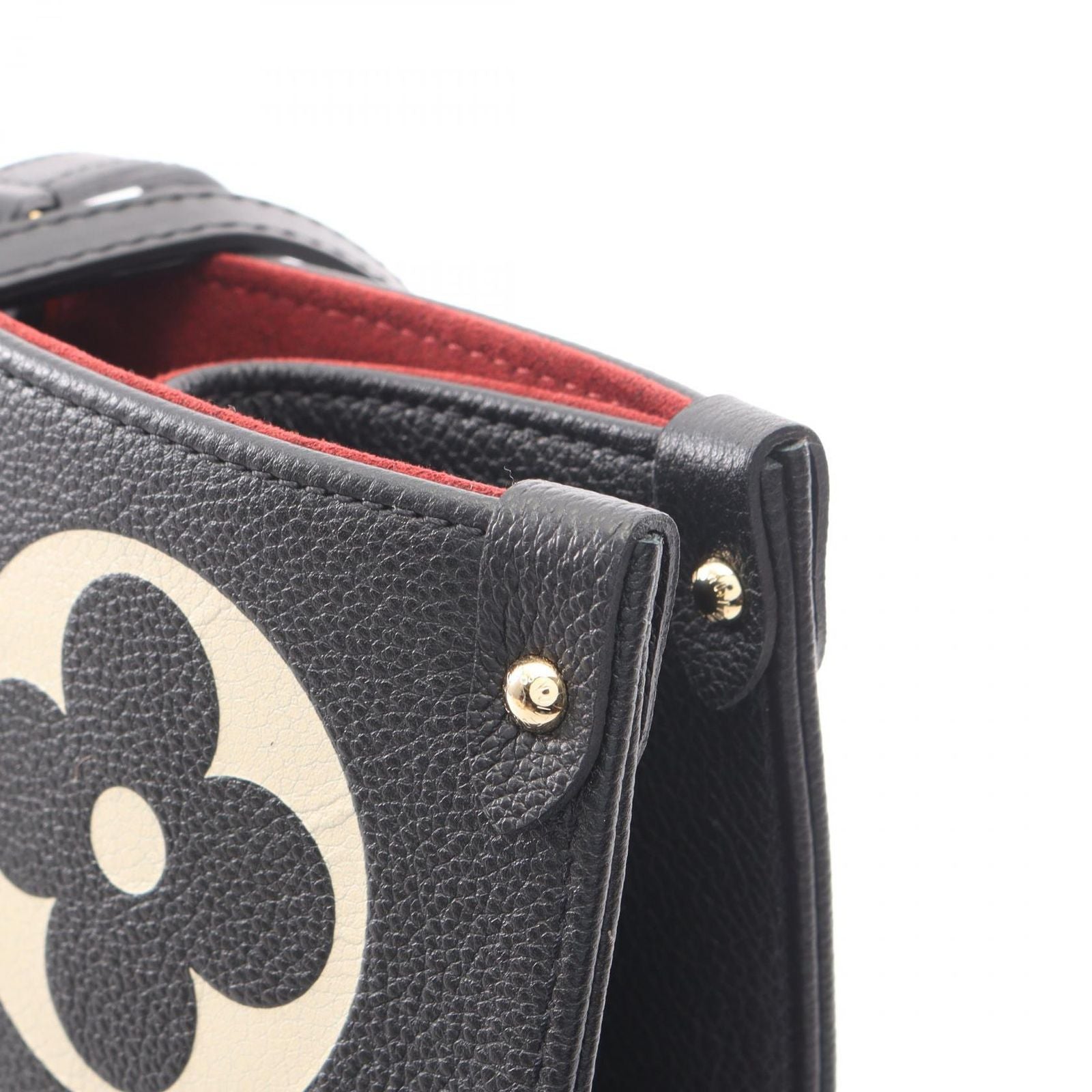 Louis Vuitton Tote On The Go GM Bicolor 2-Way Black Beige Leather — view 7