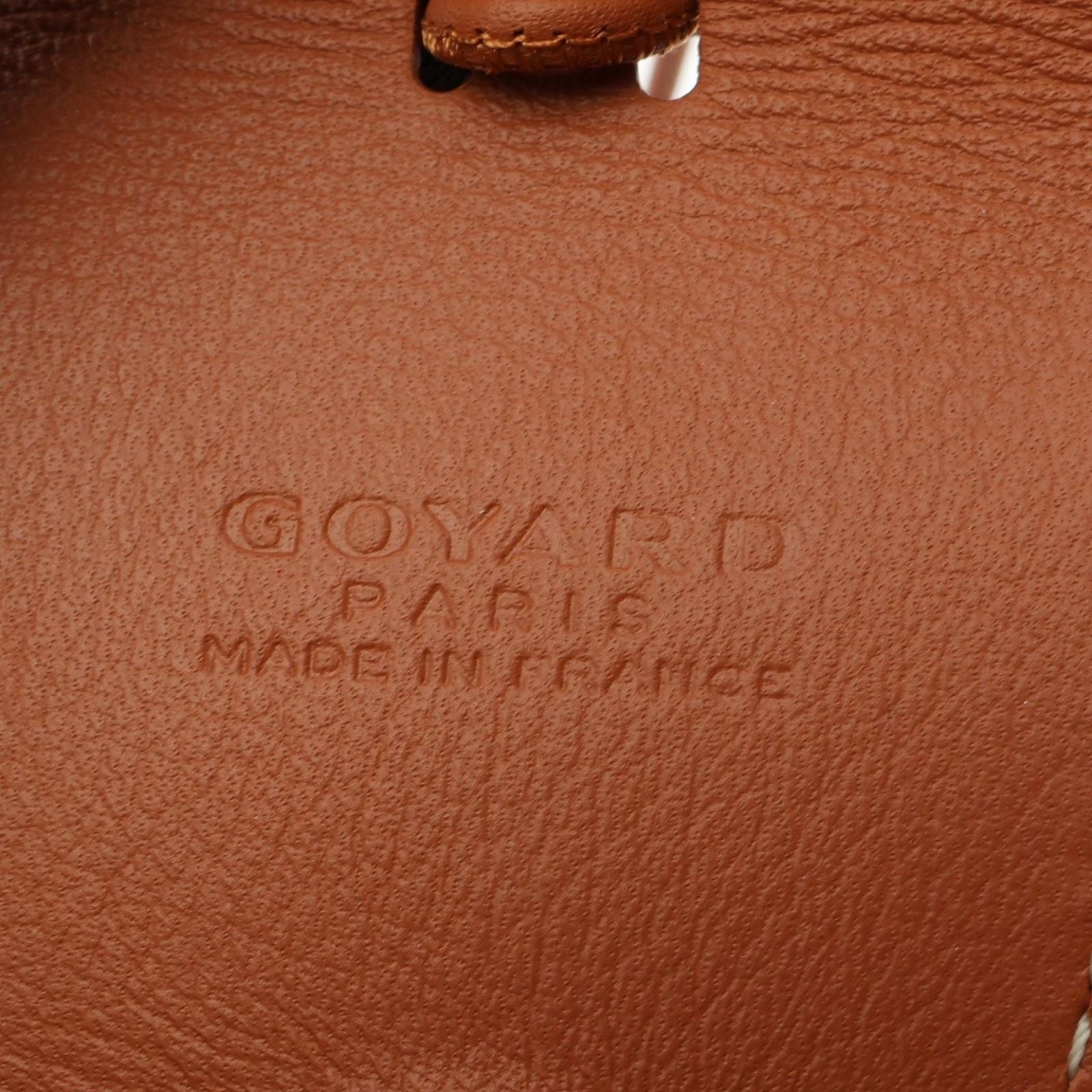 Goyard Charm Black Universal Bag Clip Brown Leather — view 5