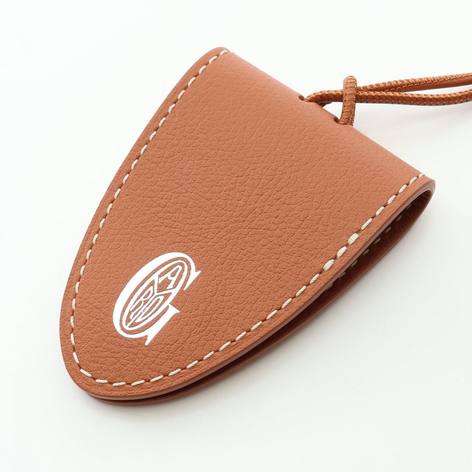 Goyard Charm Black Universal Bag Clip Brown Leather — view 3