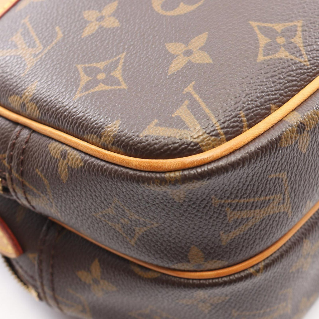 Louis Vuitton Shoulder Bag Reporter PM Canvas Leather — view 8