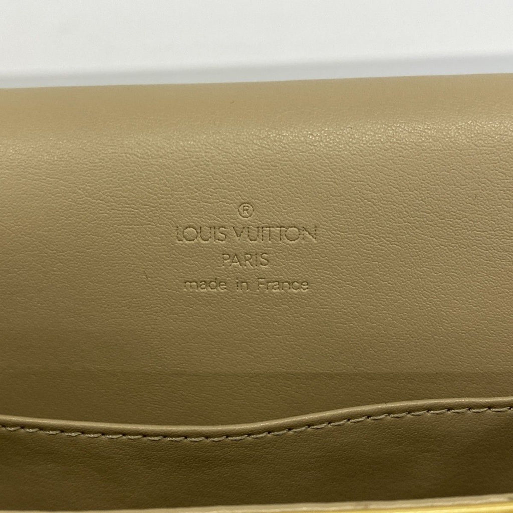 Louis Vuitton Shoulder Bag Vernis Thompson Street Beige — view 5