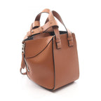 Loewe Handbag Hammock Bag Compact 2-Way Brown Leather — view 2