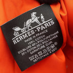 Hermes Pouch Bolide MM Black Canvas Leather — view 4