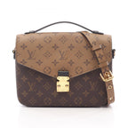 Louis Vuitton Handbag Pochette Metis MM 2-Way Canvas Leather