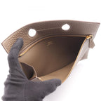 Hermes Pouch Back Pocket Etoupe Leather — view 3