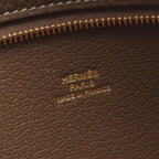 Hermes Pouch Back Pocket Etoupe Leather — view 4