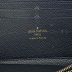 Louis Vuitton Wallet Monogram Empreinte Portefeuille Clemence Noir — view 4