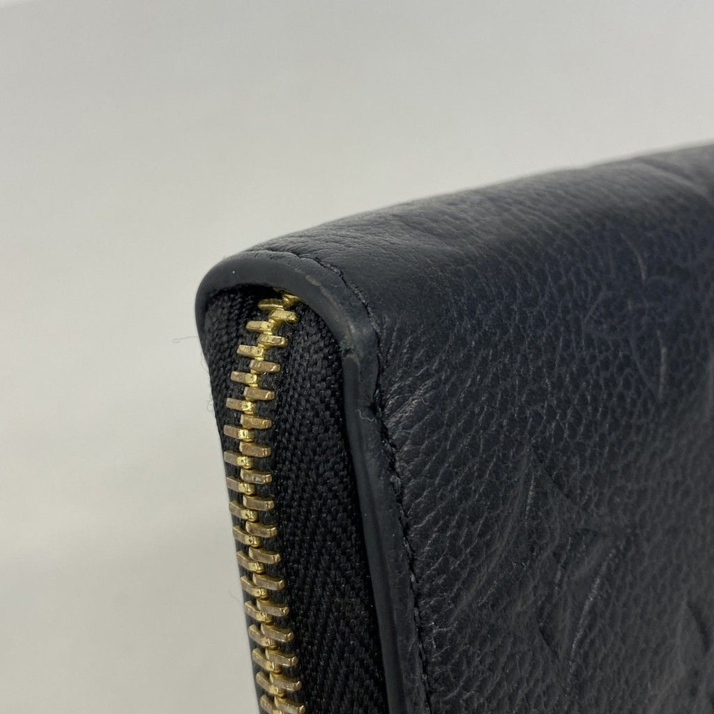 Louis Vuitton Wallet Monogram Empreinte Portefeuille Clemence Noir — view 5