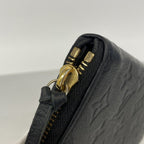 Louis Vuitton Wallet Monogram Empreinte Portefeuille Clemence Noir — view 6