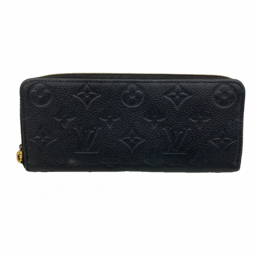 Louis Vuitton Wallet Monogram Empreinte Portefeuille Clemence Noir