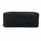 Louis Vuitton Wallet Monogram Empreinte Portefeuille Clemence Noir